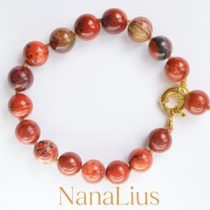 Pulseira  Jaspe Vermelha