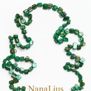 Colar Longo Madrepérola Verde Natural